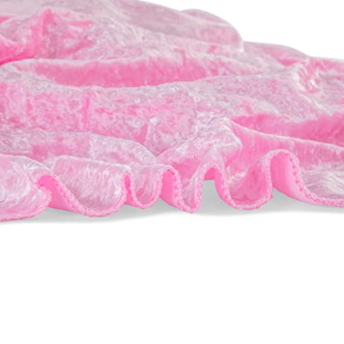 Servilletas de Tela de Terciopelo CVL Rosa 20x20 Pulgadas 10 Unidades miniatura 4