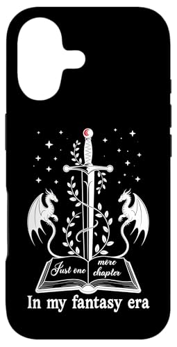 Just One More Chapter In My Fantasy Era Book Dragon Books �X�}�z�P�[�X iPhone 17 �p