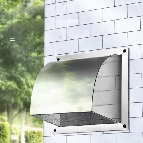 Couvercle de capot carré pour ventilateur d'extraction de 20,3 cm - 4