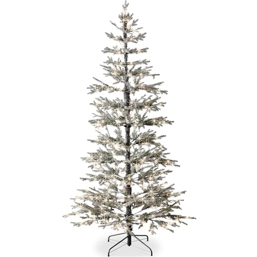 Best Choice Products Pre-Lit Sparse Christmas Tree...