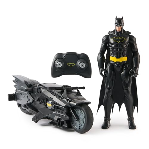 Spin Master Pack Batcycle Rc + Figurine Batman 30 Cm Batman - vue 6