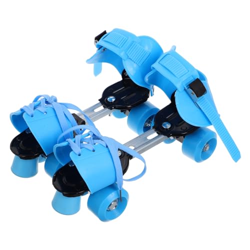 YARNOW Shoes Boys and Girls Roller Skates Shoes Boys and Girls Double Row Skates Children Skating Shoes Double Row Roller Skates Child Accessory