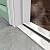 Door Threshold for Exterior Door - Outswing Exterior Door Threshold Seal, Fixed Bumper Sill with Q-Lon Seal, Oak with Aluminum Top - 36 inches (Aluminum, 36")