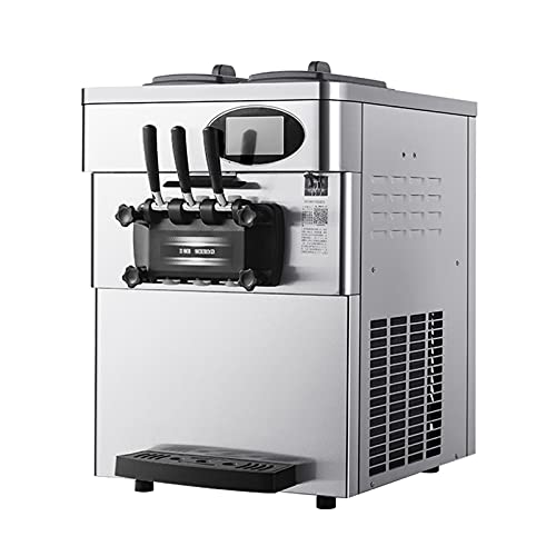 SND-A Kommerzielle Softeismaschine 2200W Arbeitsplatte Softeismaschine 28L / H Große Leistung Eismaschine, Reinigung Mit…