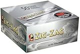 zig zag argent Slim ultra fin feuilles à rouler king size