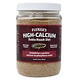 Fluker's High Calcium Dubia Roach Diet, Can Be Used as a Gut-Loading Food or Bedding, 14 oz