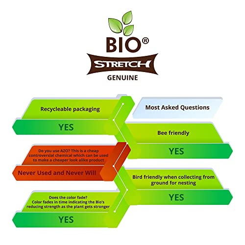 Biostretch Zachte Plantenbinders voor Huis en Tuinplanten - Milieuvriendelijke Rekbare Groene Plantensnaar en Tuindraad 2 Stuks (Bruin Bioband 20M x 1) - Afbeelding 7