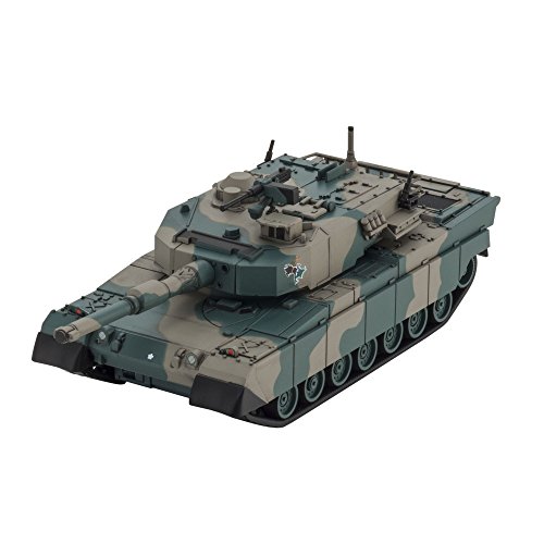 Kyosho Japan Ground Self-Defense Force Type 90 Mini Bluetooth Tank, Green/Sand Camo