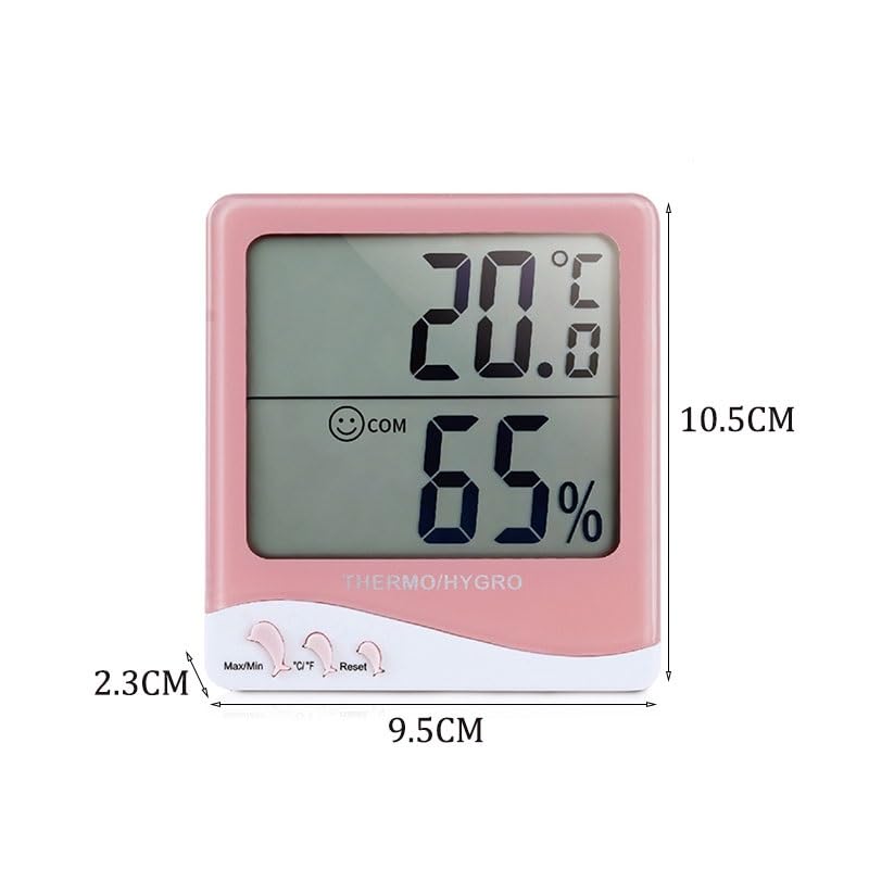 High Precision Temperature Humidity Meter for Indoor Office Rooms