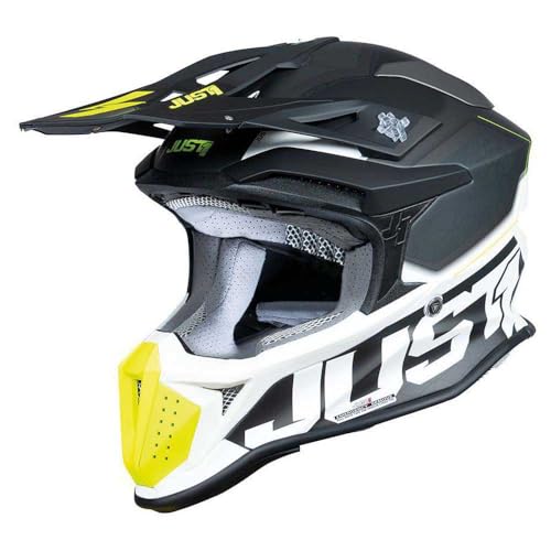 Casque Just 1 J18-F Hexa idéal pour les sessions de motocross sur pistes terre et circuits