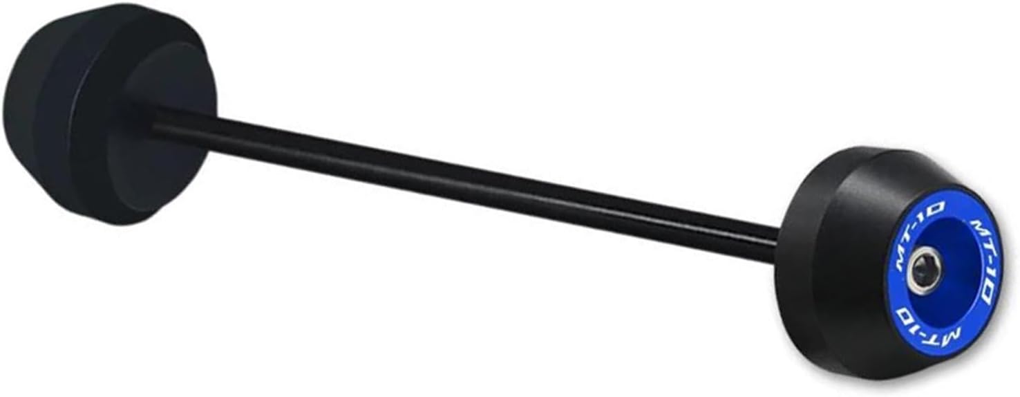 Motorcycle Wheel Protector Motorcycle Front Rear Wheel Fork Slider Axle Crash Protector Cap for Y-AMAHA FZ-10 2017 2018 2019-2024(Rear Red)