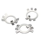SS304 Stainless Steel Tab Washers for Round Nut M10-M100 (10,M36)