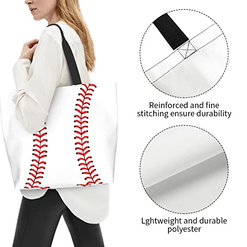Baseball Tote Bag - Handbag, Shopping and Travel Bag for Sports Mom - Gifts for Women4