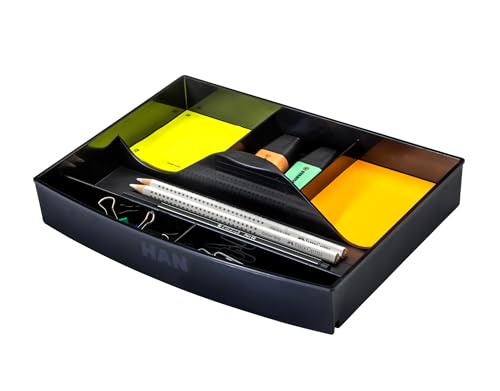 HAN 1016-13 - Inserto per cassetti, colore: Nero