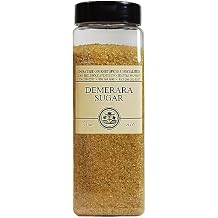 India Tree Demerara Sugar, 1.75 lb | Vegan, Non-GMO, Gluten-Free and Fair Trade Unrefined Cane Sugar with Rich Molasses & Crunchy Crystals from Mauritius
