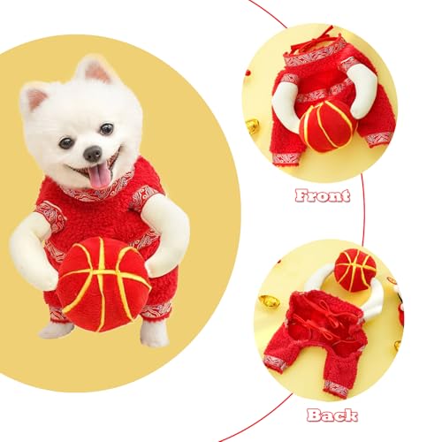 Disfraz para perro BAMY New Year tamaño Medium miniatura 4