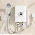 Tankless Electric Water Heater Fast Heating 86-131? Thermostat Function Shower Kitchen Instant Heating Water Heater