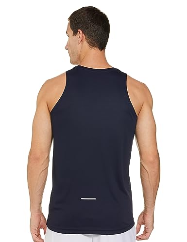 Image of Amazon Brand - Symbol Men's Polyester Color Block Active Regular Fit Sports | Round Neck | Sleeveless T-Shirt