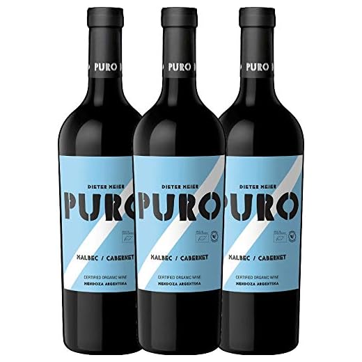 Il Puro Vino Merlot Doc Astoria Italienischer Rotwein 5 VINELLO 3er Weinpaket Rotwein - Puro Malbec Cabernet 2020 - Dieter Meier mit Weinausgießer | 3 x 0,75 Liter