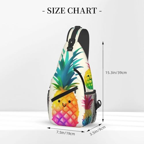 Morral cruzado diagonal estilo sling para hombro miniatura 3