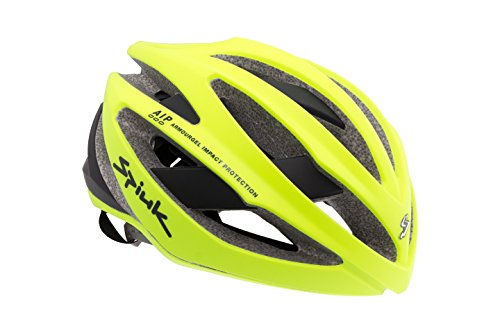 Spiuk Adante Casco, Unisex Adulto, Amarillo AV Mate/Negro Mate, (M-L) 53-61