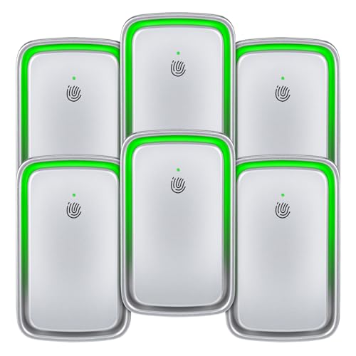 6Pack Air Purifier Plug In, Negative Air Ionizer for Home,