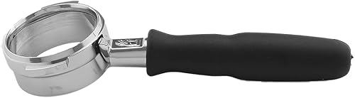 La Marzocco - Portafiltro sin fondo OEM - Corte de fábrica, logotipo en relieve, mango de goma