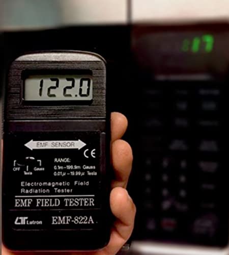 Medidor digital de campo electromagnético EMF-822A miniatura 4