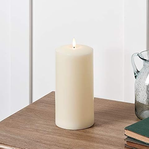 Lights4fun TruGlow® Chapel Candle with Timer Cover