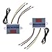 Price comparison product image 2PCS XH-W3001 Digital LED Temperature Controller Module Thermostat Switch with Waterproof Sensor Probe Programmable Heating Cooling -50-110 12V 10A 120W