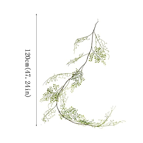 Wijnstokken Kunstmatige wijnstokken groene planten kronkelende wijnstokken varens indoor tuindecoratie… - Afbeelding 8