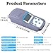 Portable Turbidimeter Laboratory Tap Water Turbidity Meter Kit Handheld Digital for Works and Food Industry Measuring Range 0-200 NTU(801)
