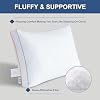 Luxury Hotel Collection Queen Size Bed Pillows Set of 2, Down Alternative Pillows for Sleeping, Soft Fluffy Cooling Pillow for Side Back & Stomach Sleepers, Breathable Microfiber Pillow for Bedroom
