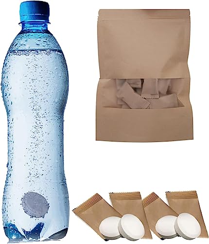 Bottle Cleaning Tablets Pack of 30. Effervescent Eco Dissolving Tabs for Cleansing Metal or Plastic Bottles, Flasks, Cafetieres and Teapots