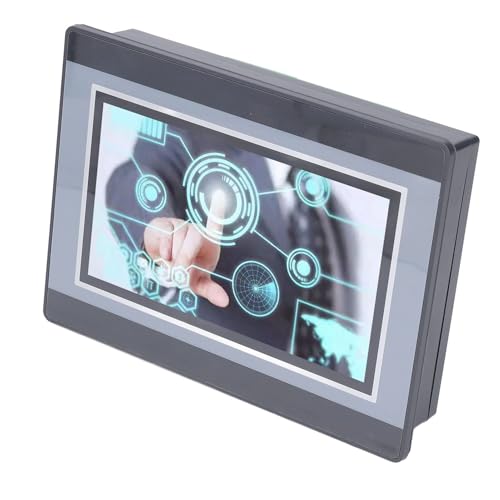 Płyta HMI PLC 7-calowy moduł Wyświetlacza TFT LCD z Ekranem Dotykowym, 12-calowy moduł Wyjściowy Przekaźnikowy z 8 Wyjściami, DC24V 5A dla FX3U 20 40 48MRT,