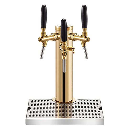 Tour à bière double et simple robinet en inox pour système de fût maison
