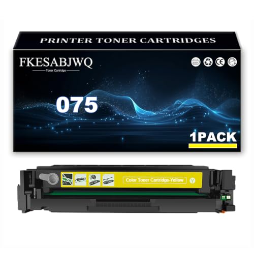 Cartouche toner 075 jaune compatible Canon LBP646Cdw et MF667Cdw