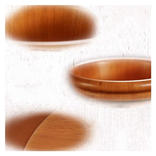 Tina de madera para pies con rueda y tapa miniatura 6