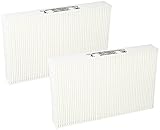 Nispira True HEPA Filter Replacement for Honeywell Air Purifier Models HPA300, HPA090, HPA100 and HPA200 Compared with Part R Filter HRF-R1 HRF-R2 HRF-R3, 2 Packs