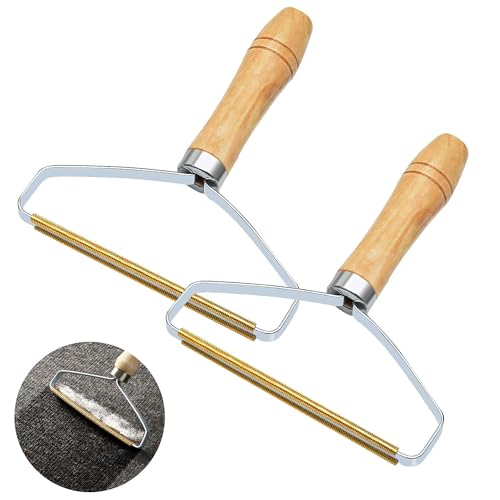 2 pcs Lint Remover on Carpet Pet Hair Remover Dog Cat Hair Remover Reusable Lint Shaver Roller Cleaner, Clothing, Fabric Sofa,Furniture, Car