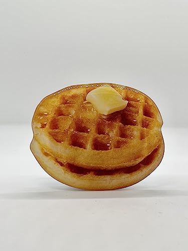 Waterproof Funny Cute Korean Style Waffle with Butter Mobile Phone Acrylic Phone Grip/Phone...
