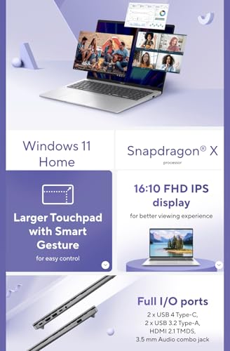 Image of ASUS Vivobook 16 HIGH Performance Laptop 16.0 inch 60Hz IPS WUXGA Display