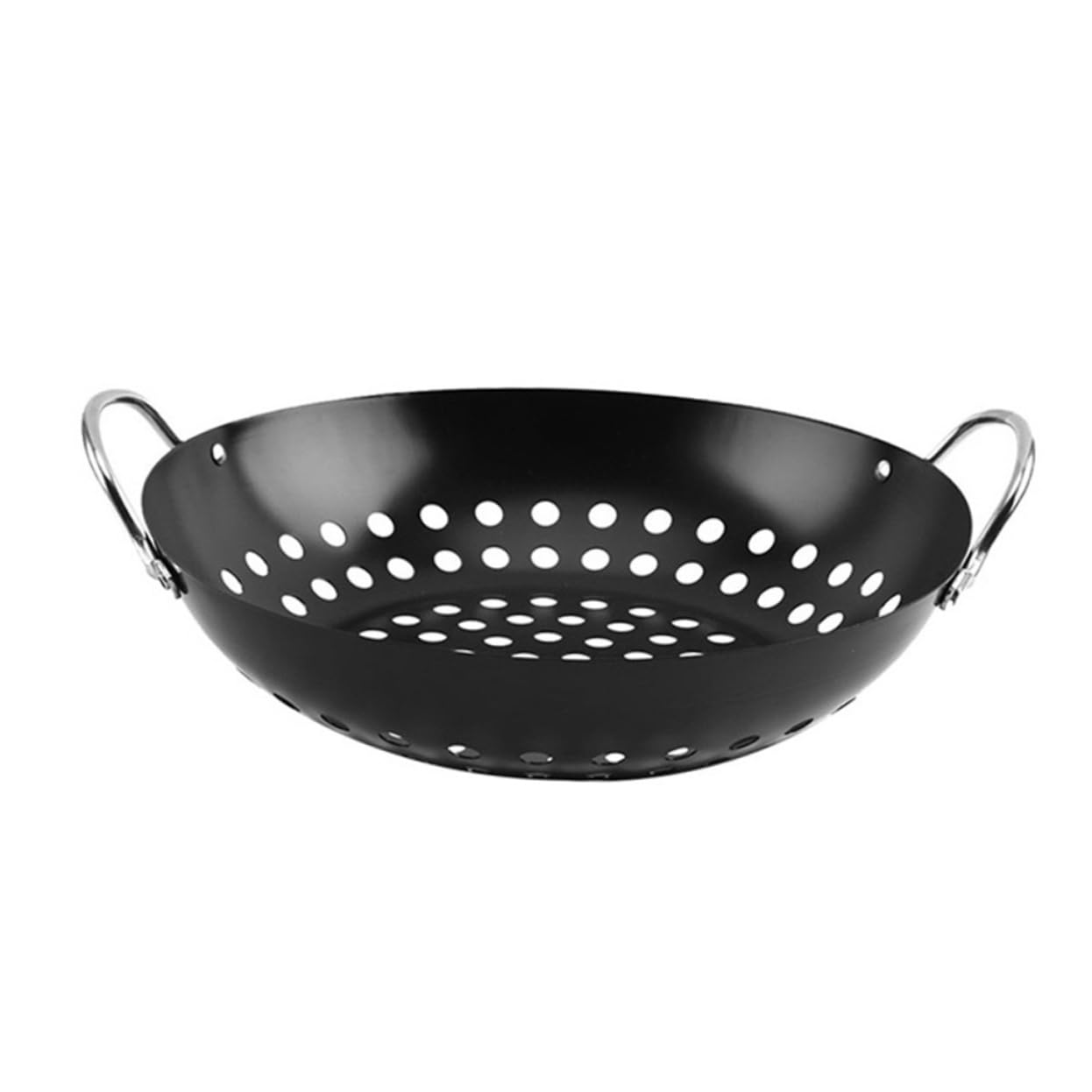 Professioneller Gemüsekorb Multifunktionale Grill und Entwässerungsschale für Gleichmäßiges für Bbq und Langlebig und Antihaftbeschichtet