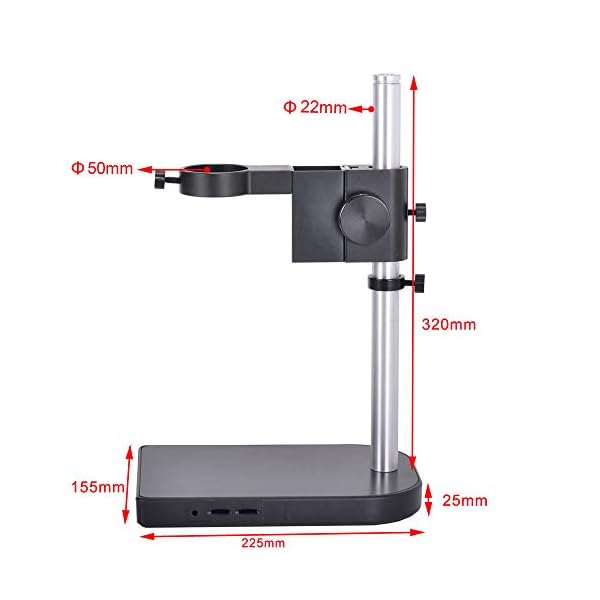 HAYEAR Full Set HD 16MP 1080P 60FPS 2K Digital Industrie Mikroskop Kamera HDMI USB Ausgänge + 180X C-Mount Objektiv + 8… – Bild 8