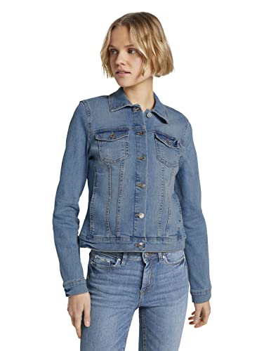 TOM TAILOR Denim Donna Giacca di Jeans 1023962