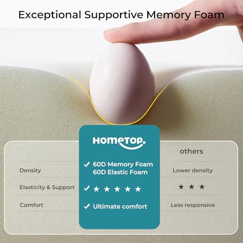 HomeTop Women's Comfy Quilted Slipper Soft Cashmere Like Slip on Memory Foam House Shoe4