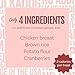 Polkadog Henny Penny Chicken & Cranberry Crunchy Training Bits - All Natural, Limited Ingredient, Premium Training Treats for Dogs. Great for Allergies, Handcrafted in USA - 7oz (1pk)