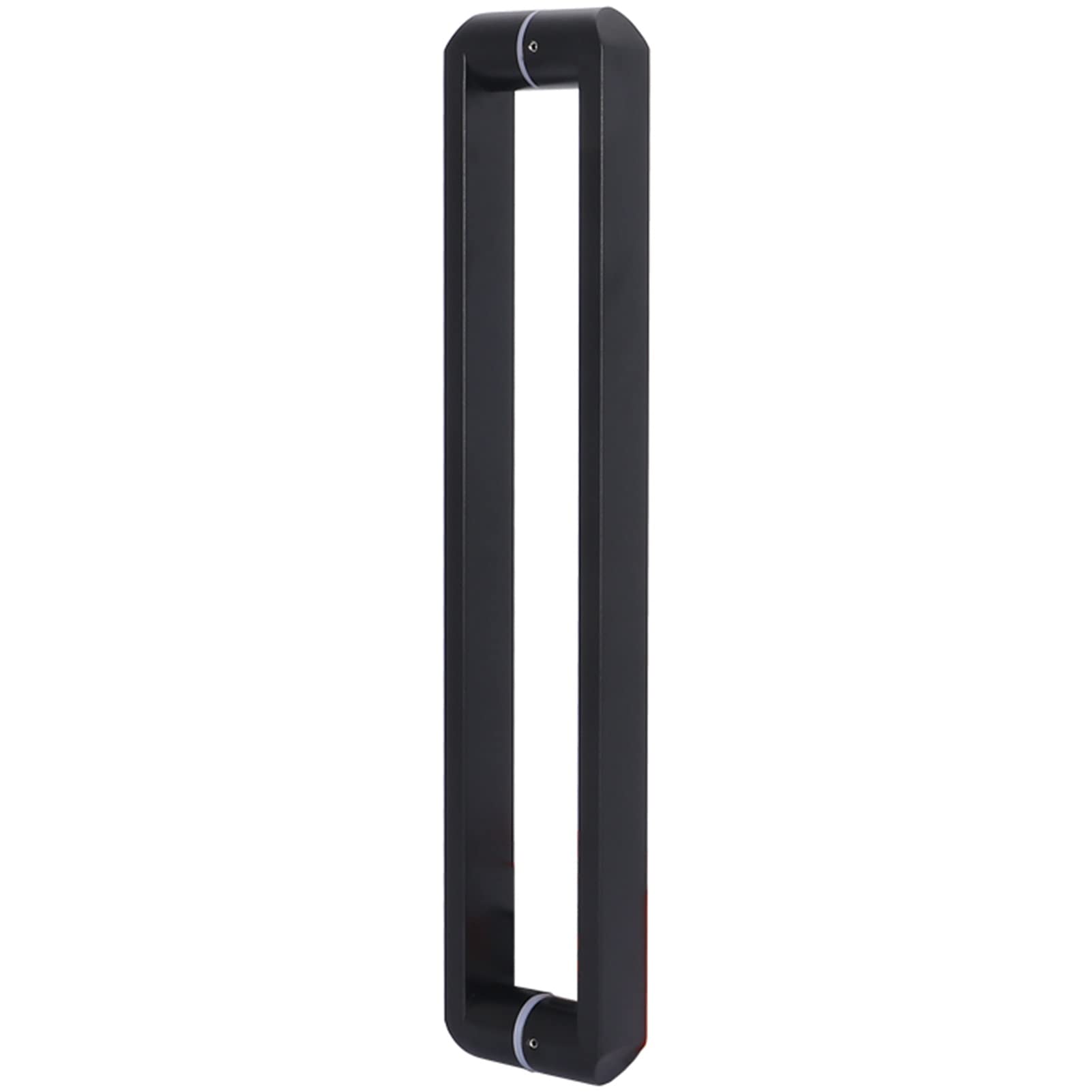 Niusabou Black Door Handle Barn, Wood Barn Door Push Pull Handle Matte Multiple Sizes(31.5 Cm/12.4 In)