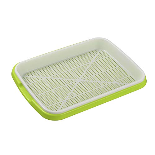 GREWERY 2 Sets - TB3425 Microgreen Trays Made of Virgin PP Material (On The Grow Farm Videos) with Perforated Top White Tray and Solid Green Color Bottom Tray (B0C6T2NF7B) Amazon Price History, Amazon Price Tracker