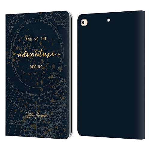 Étui portefeuille iPad 9.7 Nature Magick citation aventure inspirante